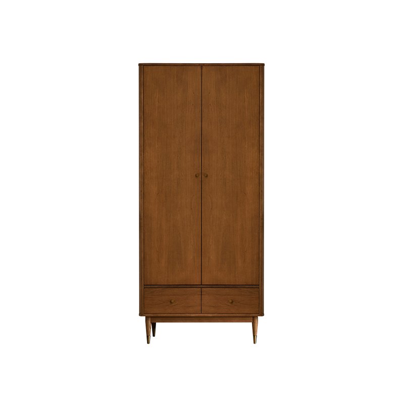Jonet Solid Wood Armoire Closet 35.4in Boxwood Armoires Narrow Wardrobes