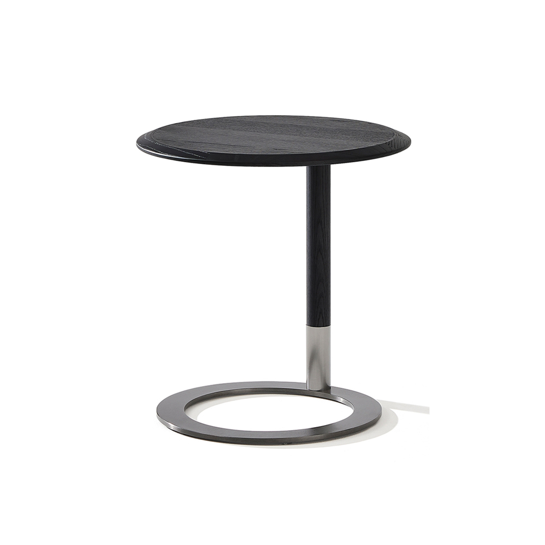 Everos Minimalist Round Side Table Sofa Corner End Table