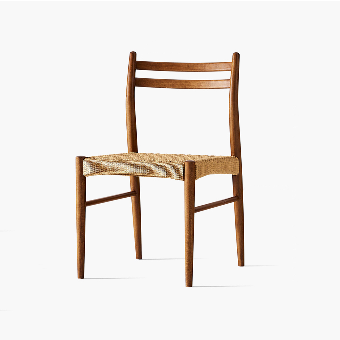 Everos Nordic Rattan Crafts Simple Boxwood Dining Chairs