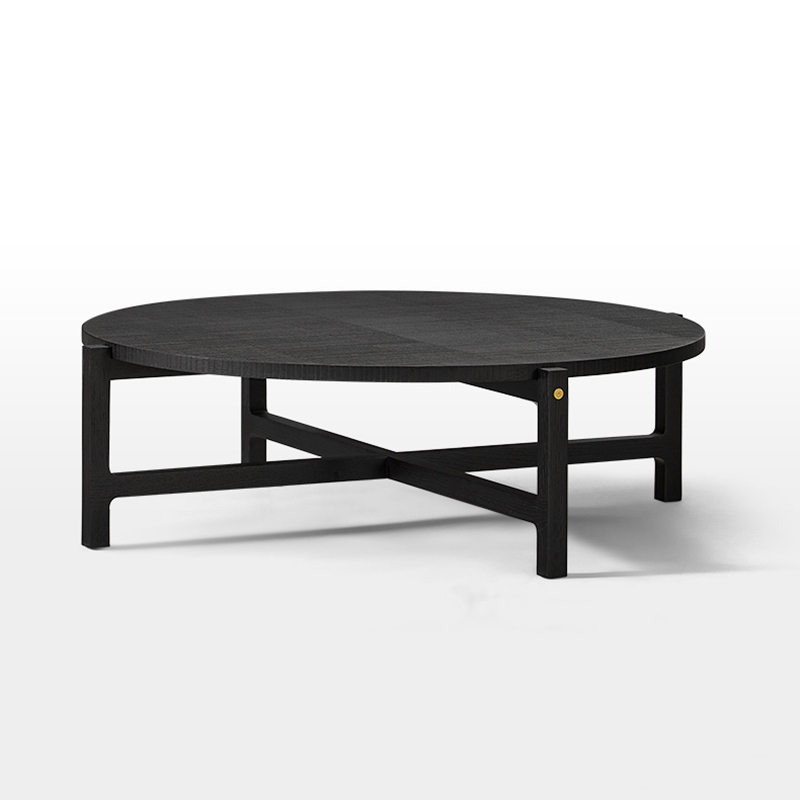 Everos Simple Modern Oak Side Table Solid Wood Coffee Table