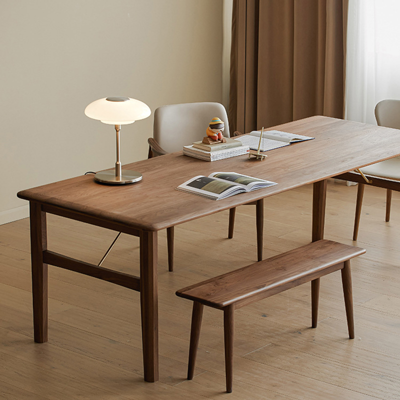 Koier Stylish Solid Wood Dining Table-Afurnitek