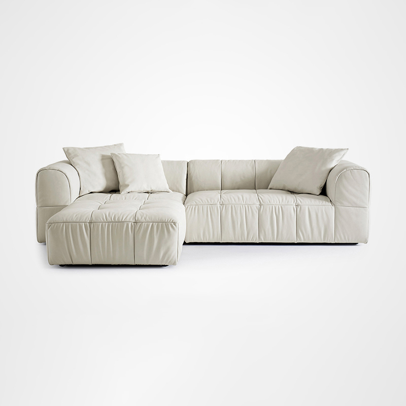 Sanos Modern Soft Couches Sets Leather Modular Sectional Sofas