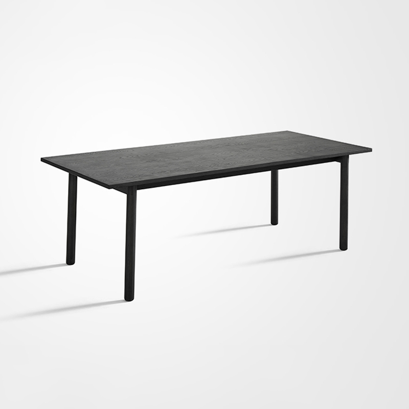 Rowa Minimalist Modern Kitchen Tables Rectangular Oak Dining Table