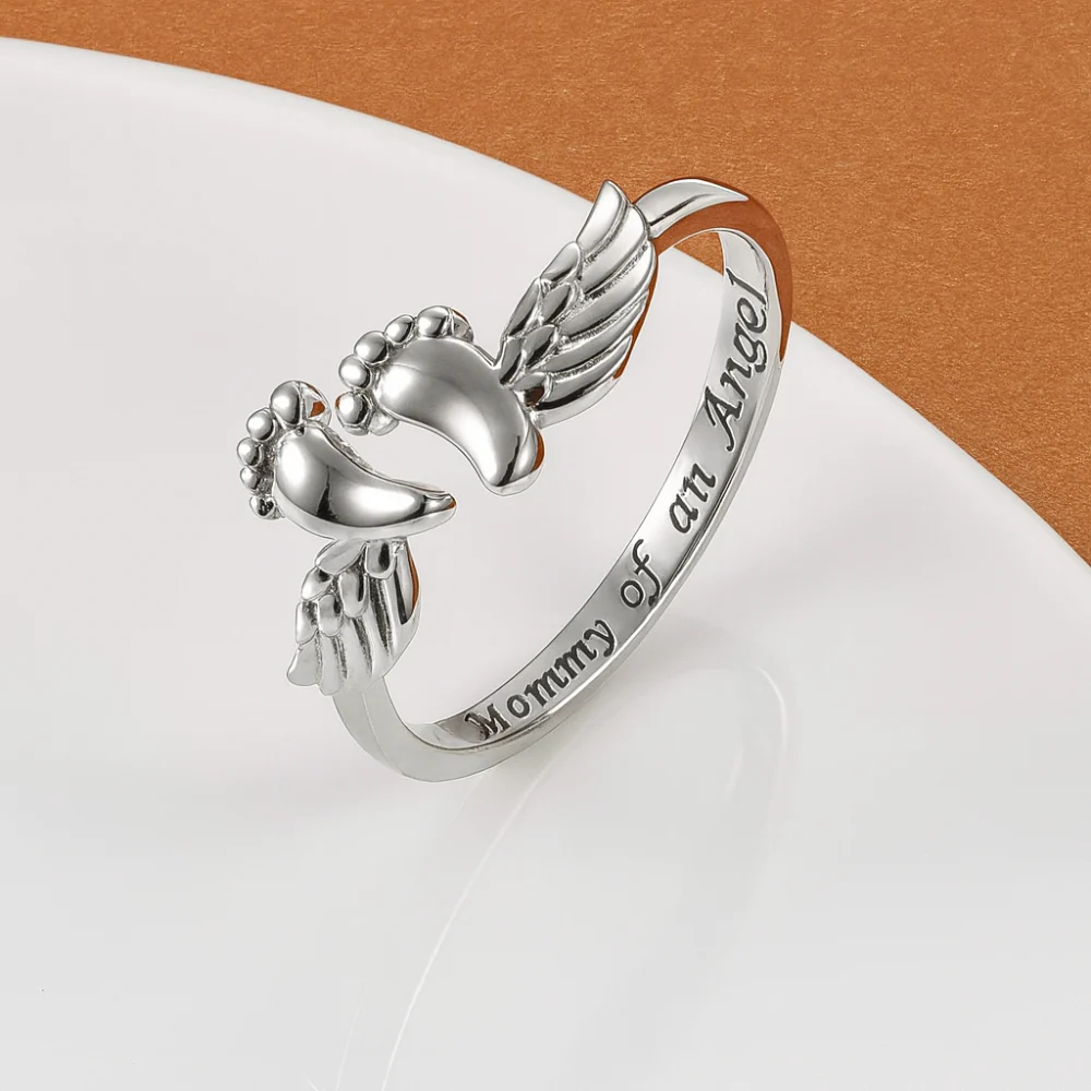 Angel Wing Design Ring