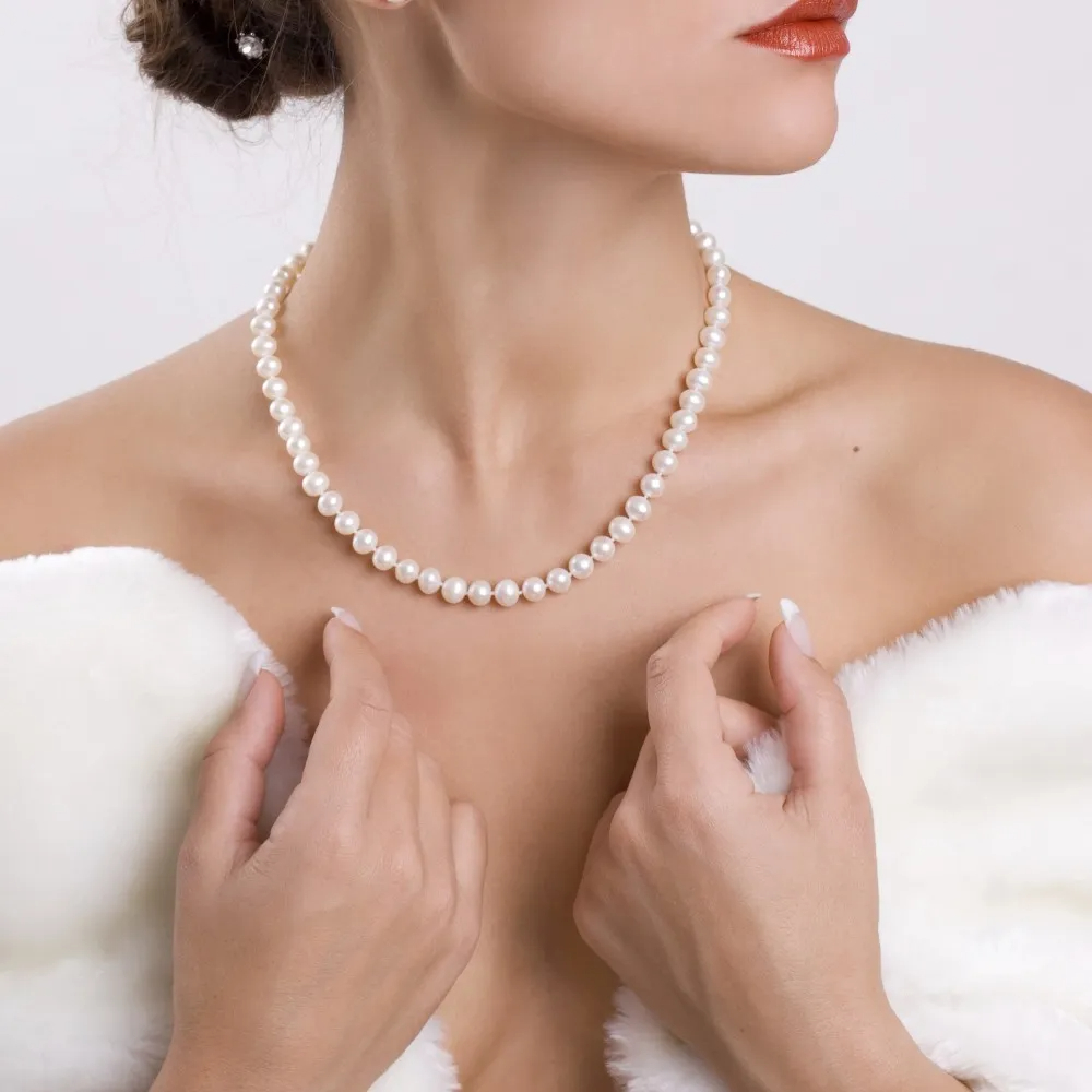 ⏰Mother's Day Hot Sale 50% OFF🎁--Japanese AAAA Akoya Pearl Necklace (Same Style As The Royal Family)