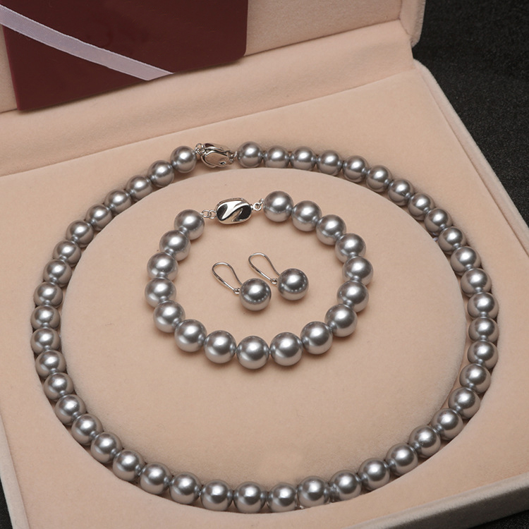 🔥Hot Sale - 50% OFF🎁Akoya Pearl Jewelry Set (Necklace, Bracelet, Earrings)
