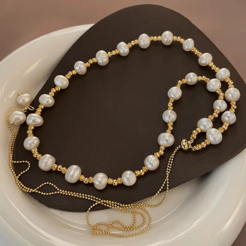 Florence Dainty Pearl Necklace