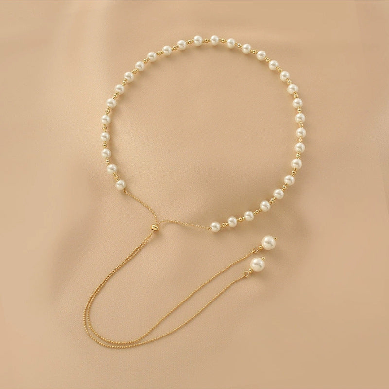 Florence Dainty Pearl Necklace