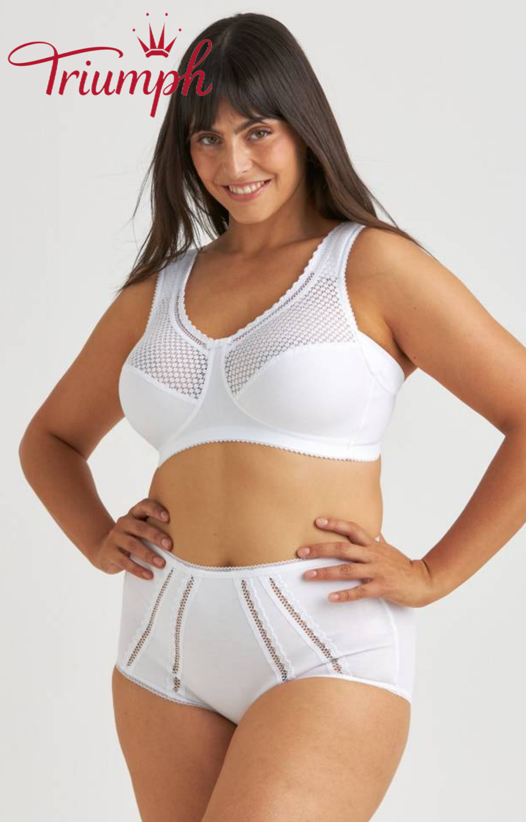 Triumph - 3 darabos készlet 🔥 Nyomtatott Comfort csipke melltartó