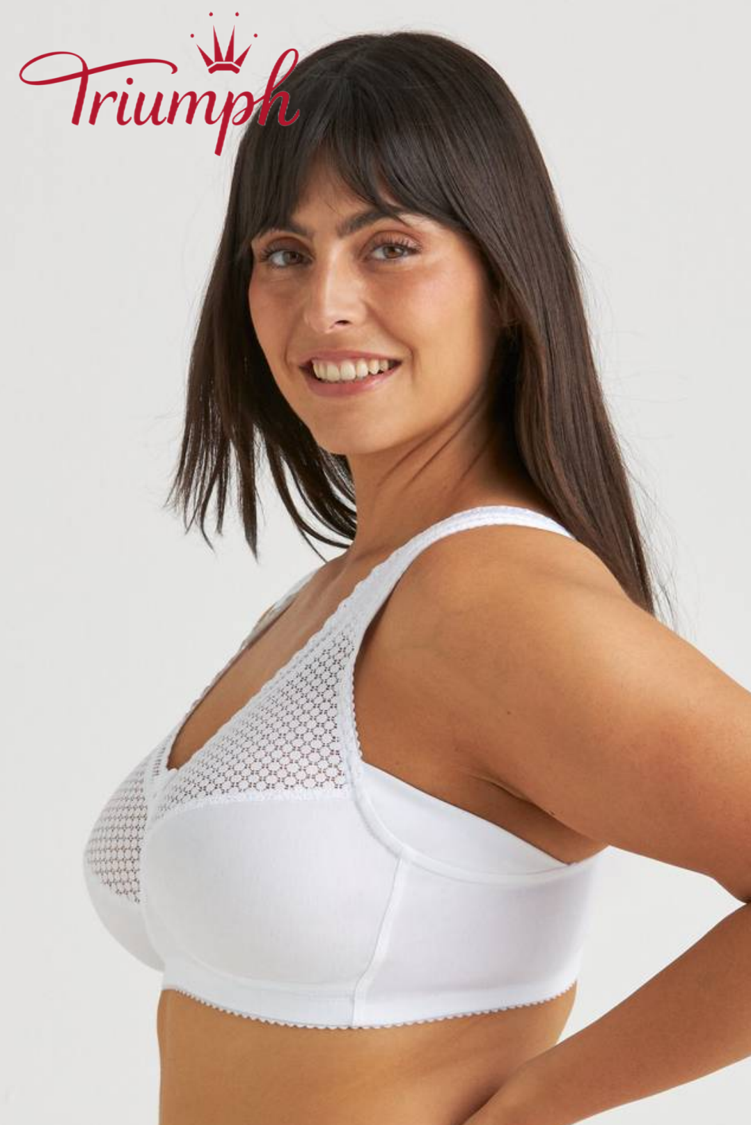 Triumph - 3 darabos készlet 🔥 Nyomtatott Comfort csipke melltartó