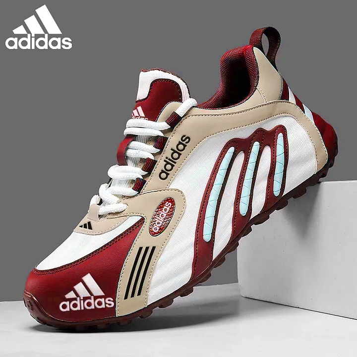 Nauji "Adidas" kvėpuojantys vyriški sportbačiai 2026 m. pavasariui