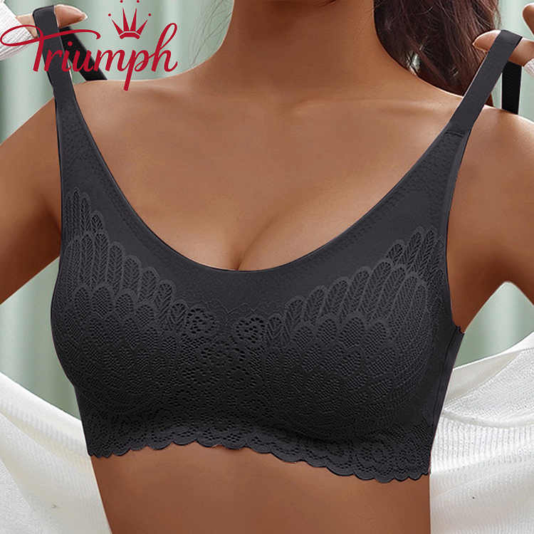 Triumph - 3 buc 💥Sports vest style latex underwear[75A-110E]