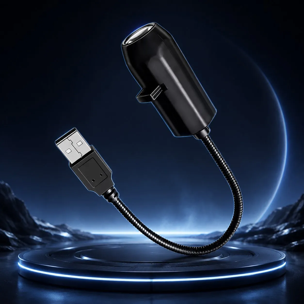 ✨ HD žvaigždėtu dangaus projektoriumi – plug ir naudojimas