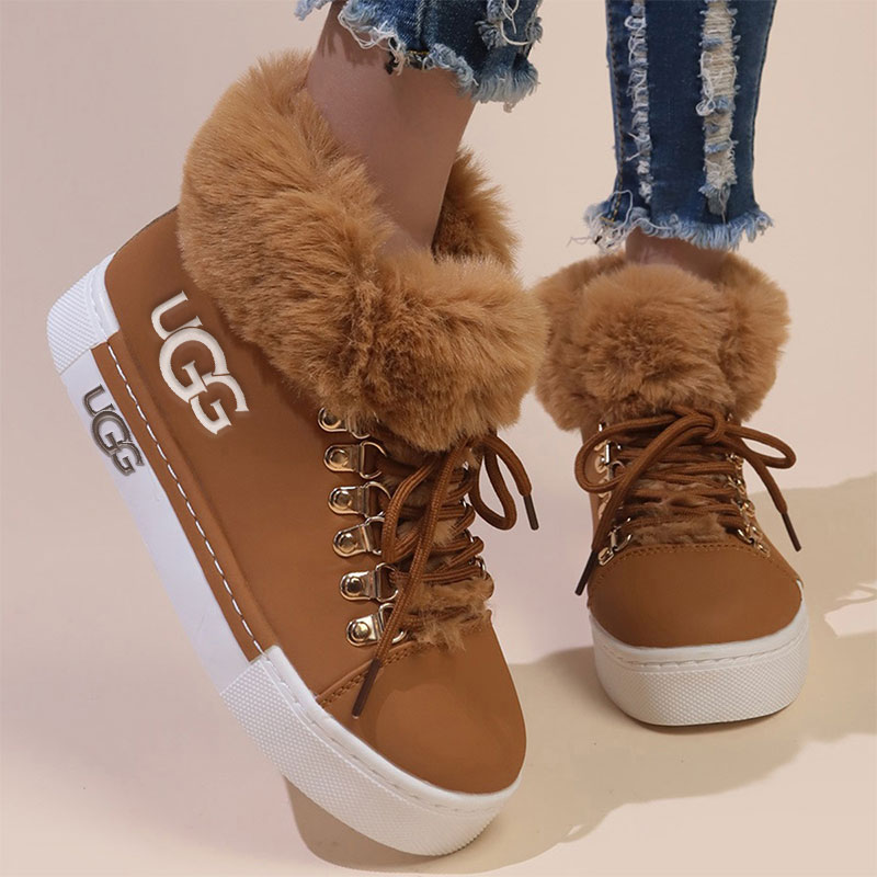2023 UGG nauji rudens ir žiemos moteriški sniego batai