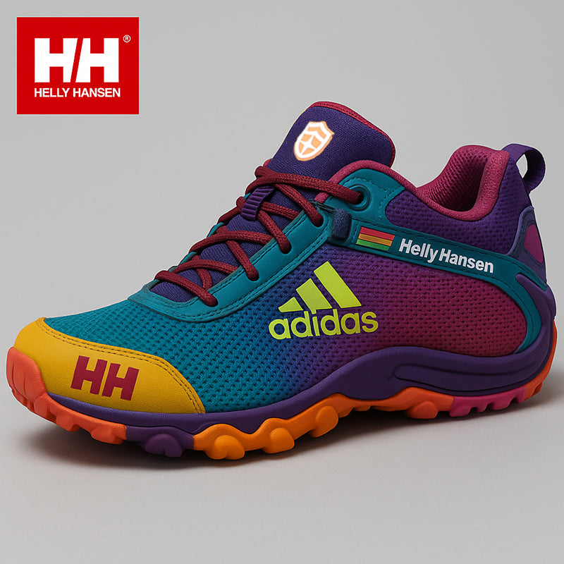 Nauji vyriški darbo batai iš Helly Hansen ir adidas su plieninėmis pirštų apsauga, apsaugančiomis nuo mėlynių ir pradūrimų.