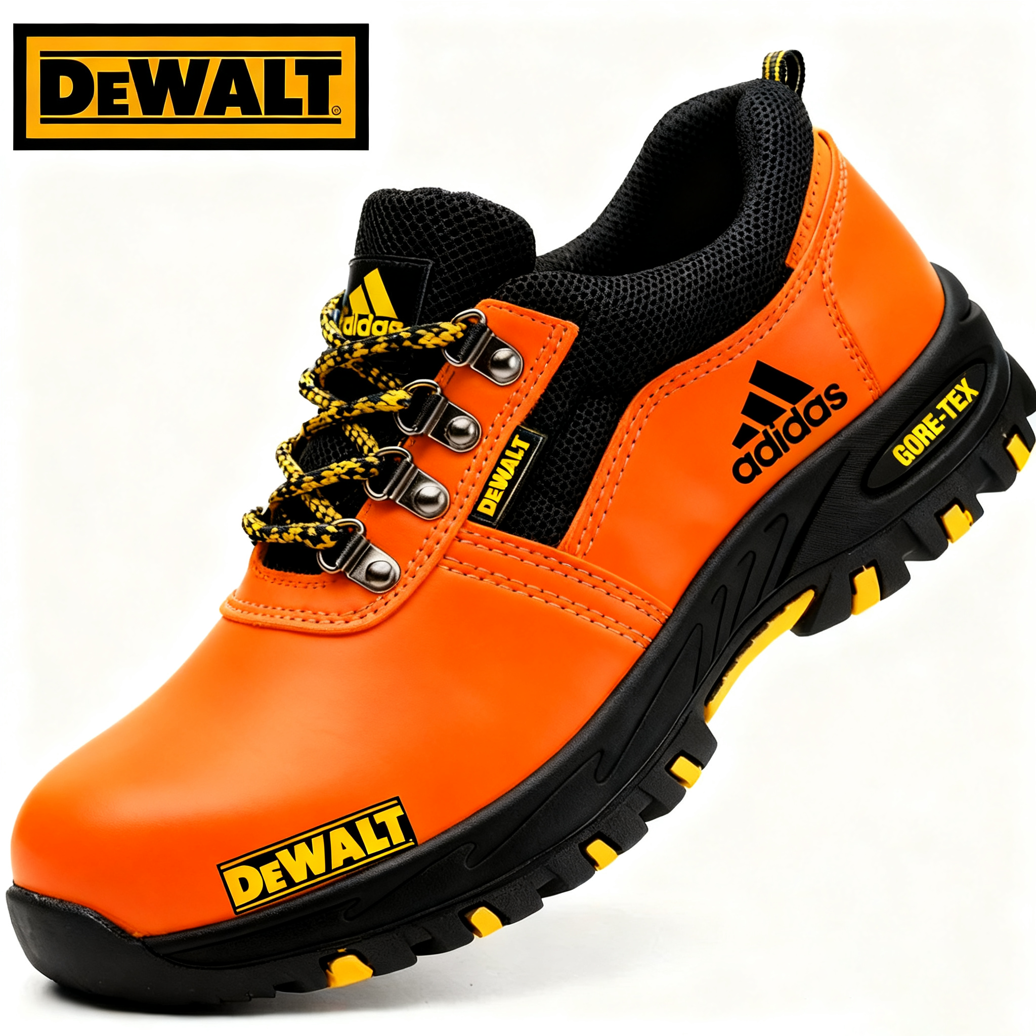 adidas® ir "DEWALT" bendradarbiauja kurdami vandeniui atsparius žygio batus