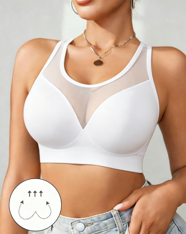 Triumph® 4 darabos szett — 70% KEDVEZMÉNY Különleges ajánlat | Kényelmes, plus size csipke melltartók légáteresztő "Ice Silk" anyagból [65A–120H méretek]