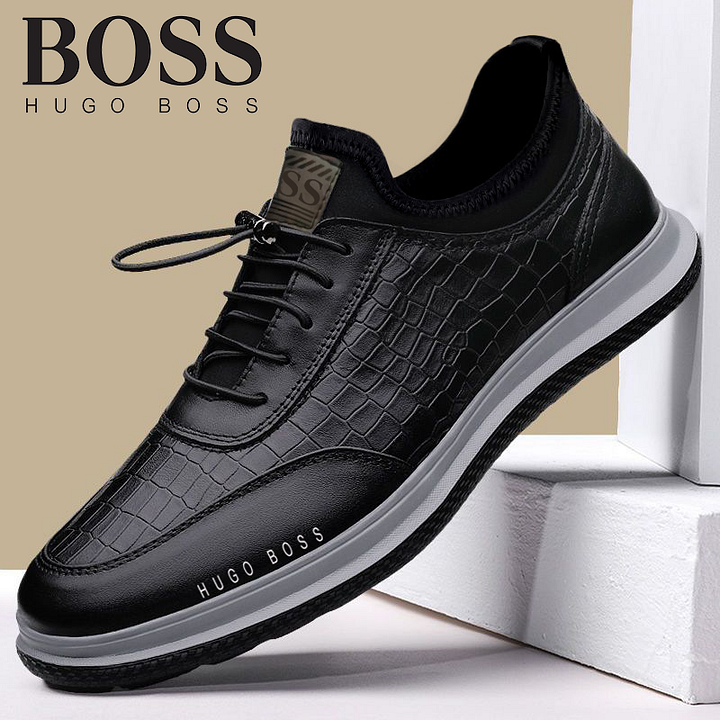 【BOSS®】 Vyriški krokodilo odos laisvalaikio batai