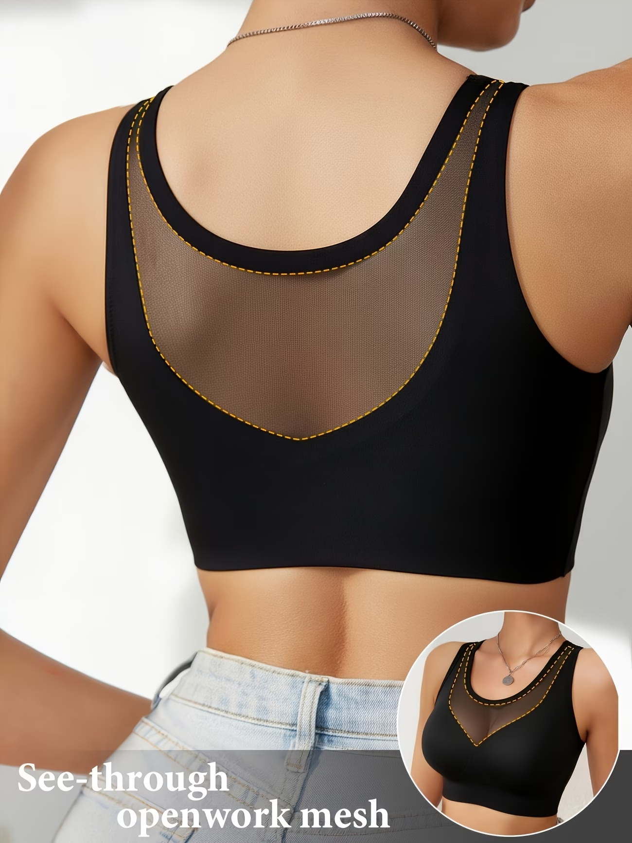 Triumph® 4 darabos szett — 70% KEDVEZMÉNY Különleges ajánlat | Kényelmes, plus size csipke melltartók légáteresztő "Ice Silk" anyagból [65A–120H méretek]