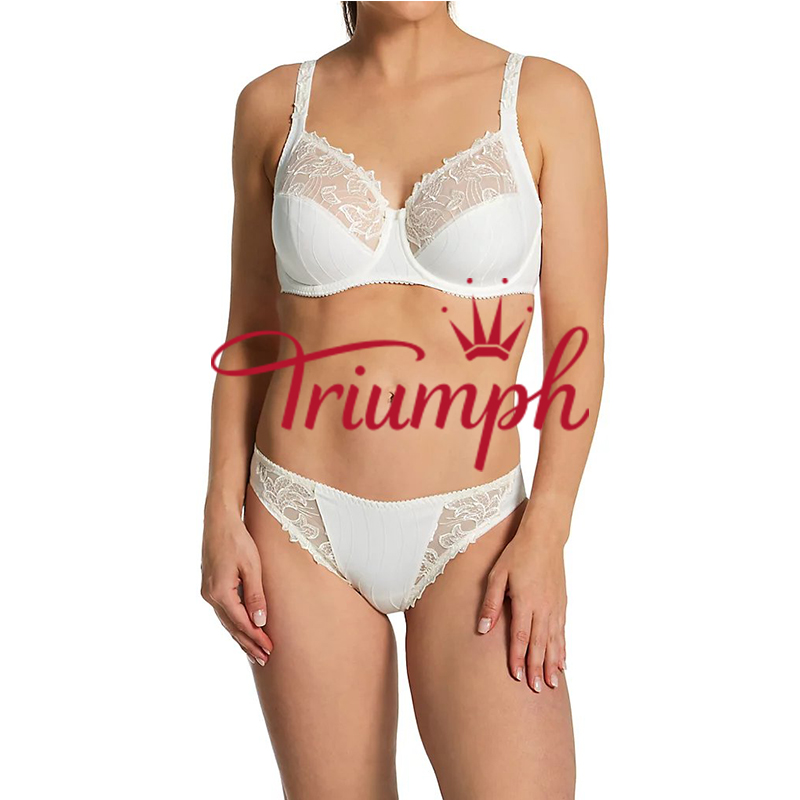 Triumph💝💝trijų dalių pusiau antklodė seksuali didelė patogi didelė nugaros liemenėlė✨✨