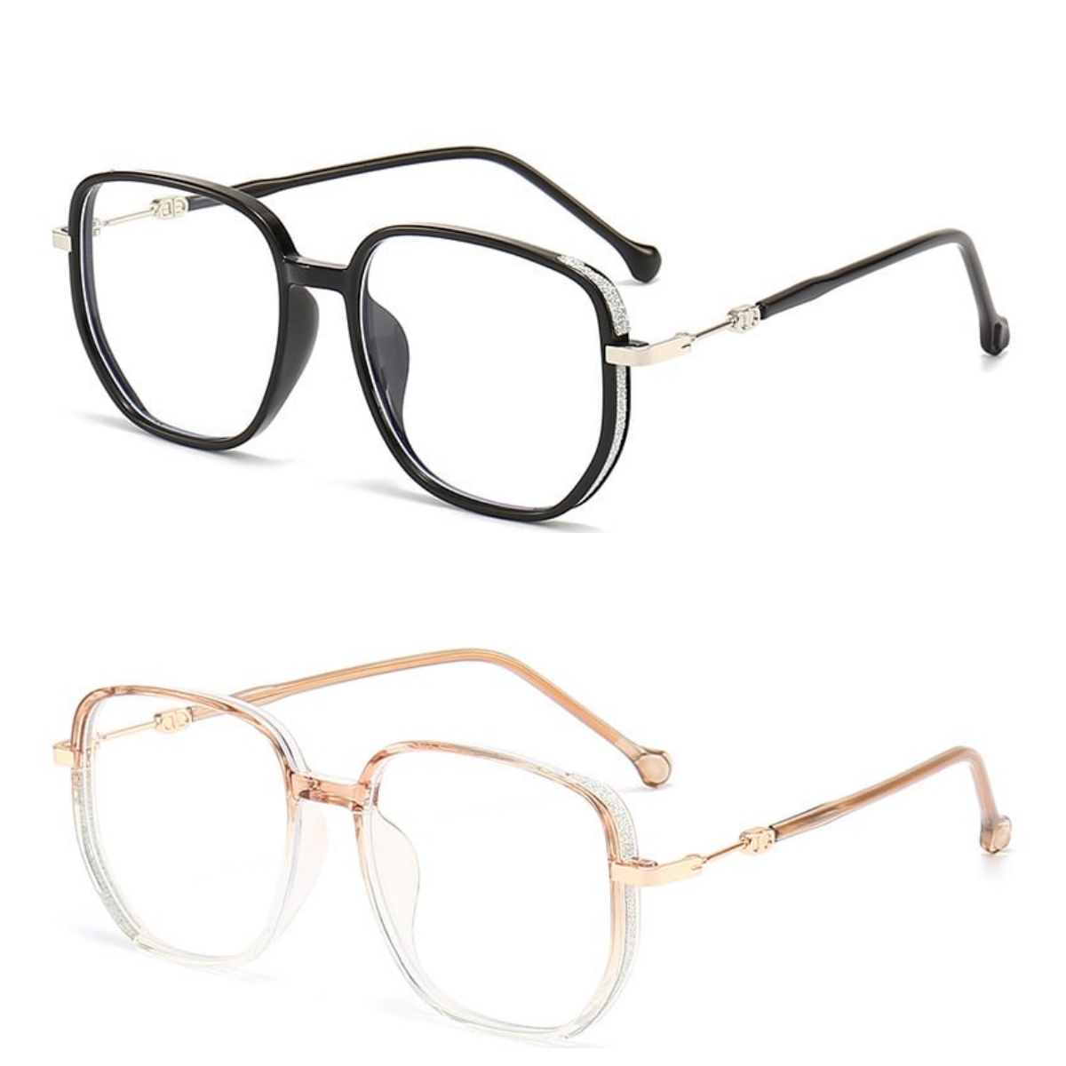 【Kup 1 dostań 1 za darmo】Damskie, przenośne, modne okulary do czytania blokujące niebieskie światło