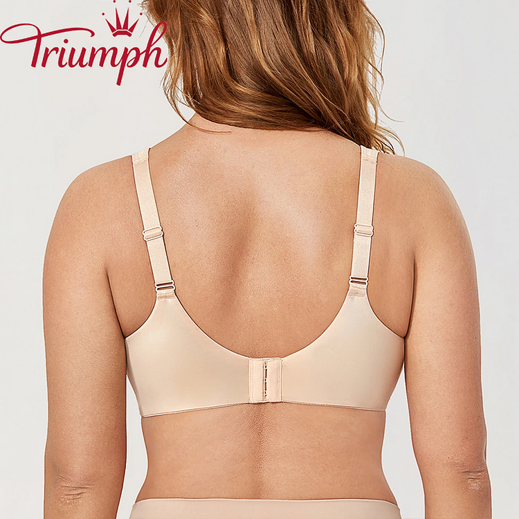 Triumph – (3 kusy) športová podprsenka, podšívka z čistej bavlny, priedušná a pohodlná podprsenka [75A-110E]