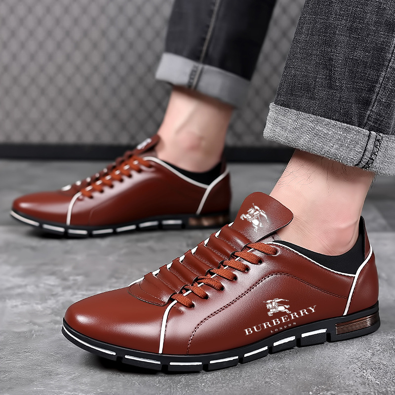 Burberry® vyriški didesnio dydžio odiniai laisvalaikio batai
