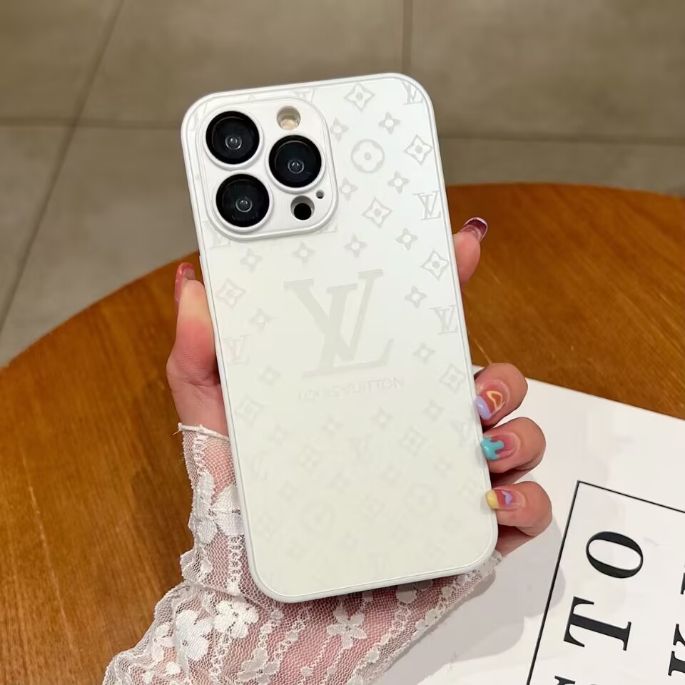 Luksusowe i stylowe etui na iPhone'a 360° z matowego szkła