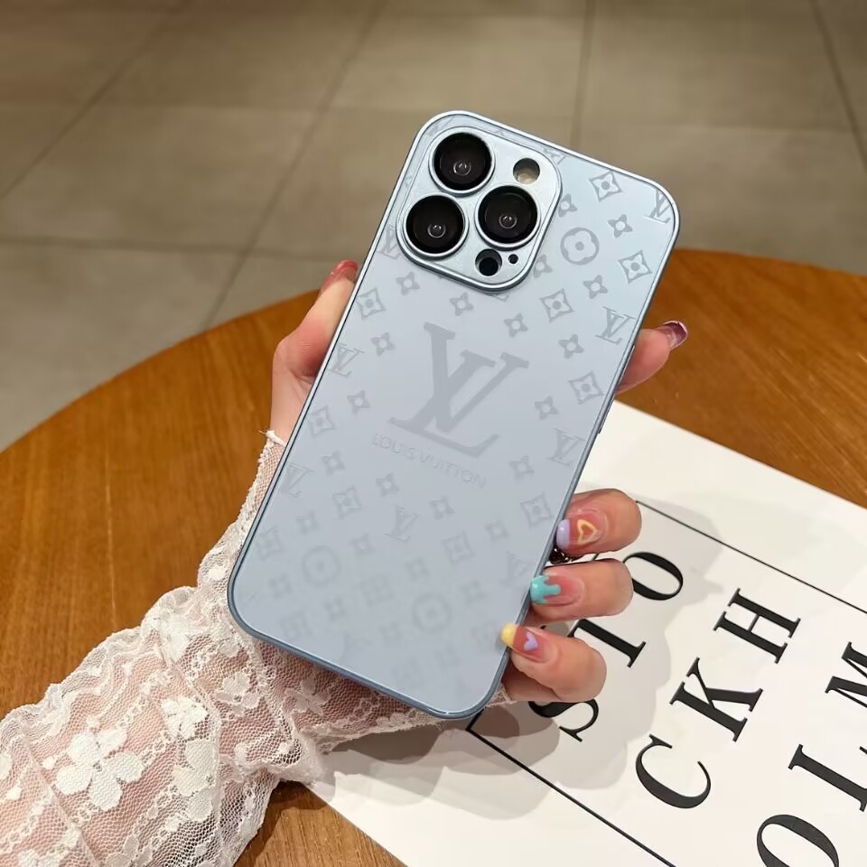 Luksusowe i stylowe etui na iPhone'a 360° z matowego szkła