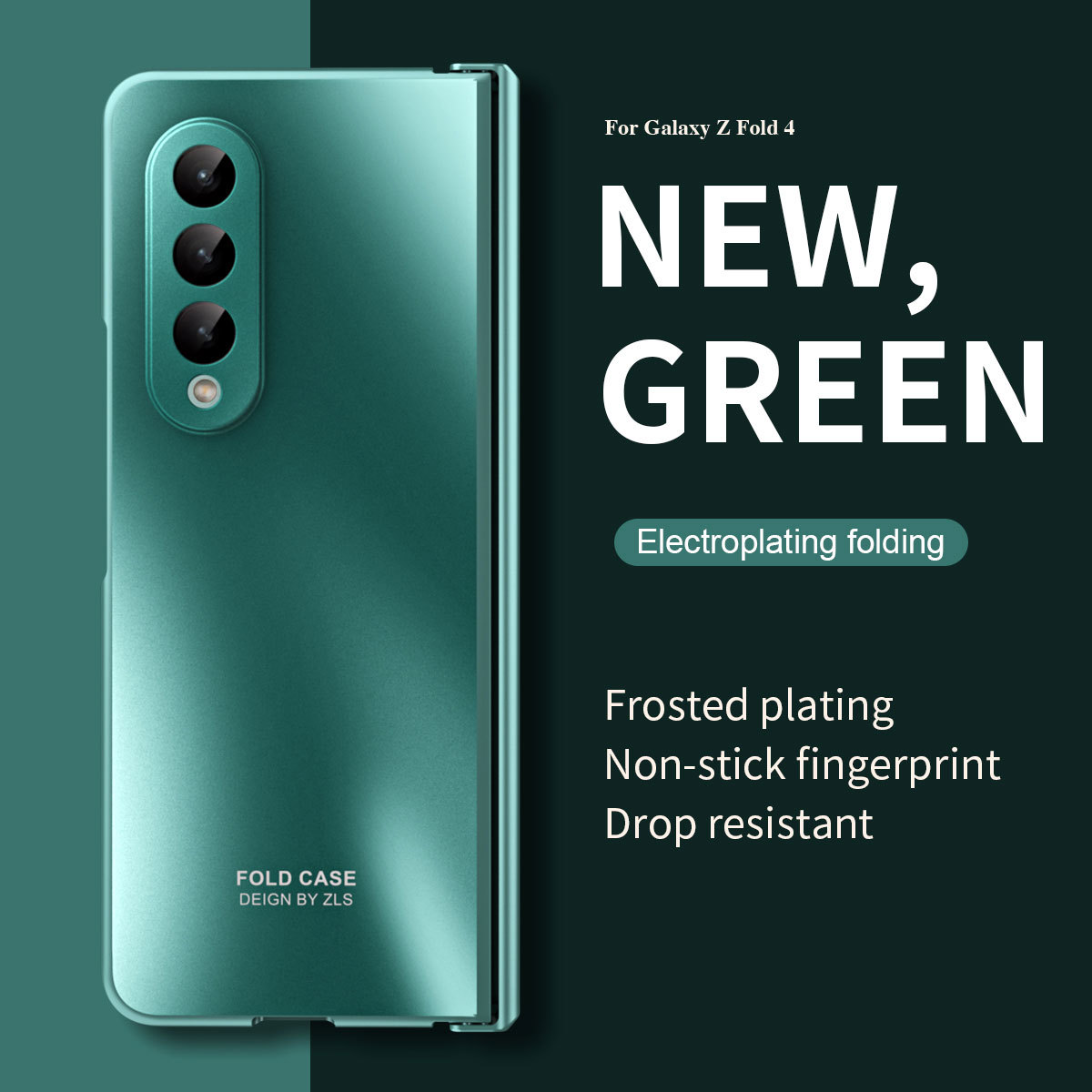 Etui z motno prevleko in zadnjo zaščito zaslona za Samsung Galaxy Z Fold Series