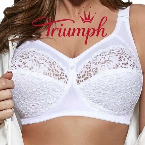 TRIUMPH® – 3 kosi. 💖 ✨ Nov ženski modrček iz mehke čipke