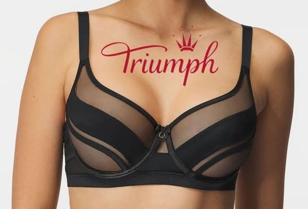 TRIUMPH® – 3 kosi. 💖 ✨ Nov ženski modrček iz mehke čipke
