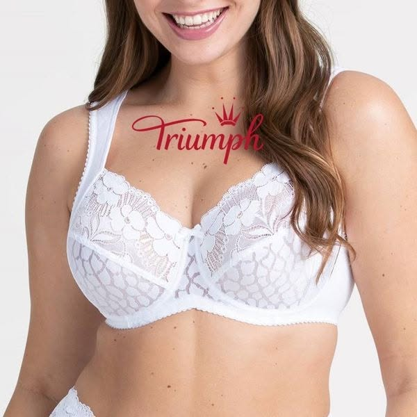 TRIUMPH® – 3 kosi. 💖 ✨ Nov ženski modrček iz mehke čipke