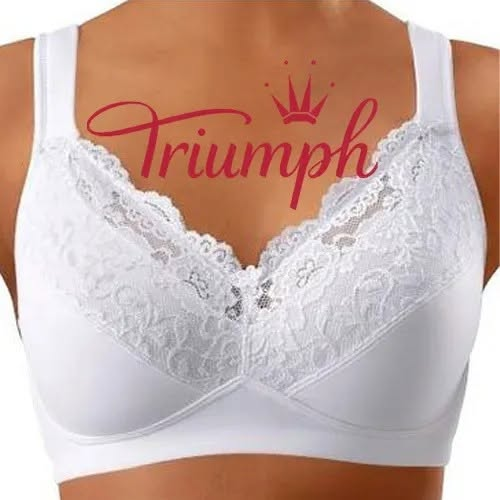 TRIUMPH® – 3 kosi. 💖 ✨ Nov ženski modrček iz mehke čipke