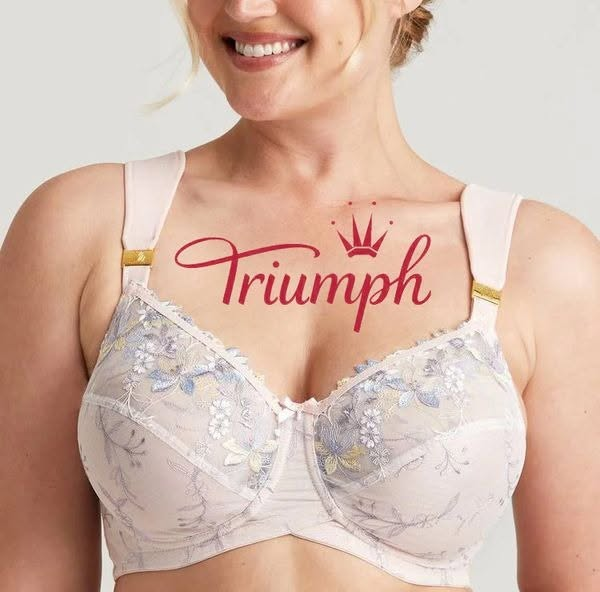 TRIUMPH® – 3 kosi. 💖 ✨ Nov ženski modrček iz mehke čipke