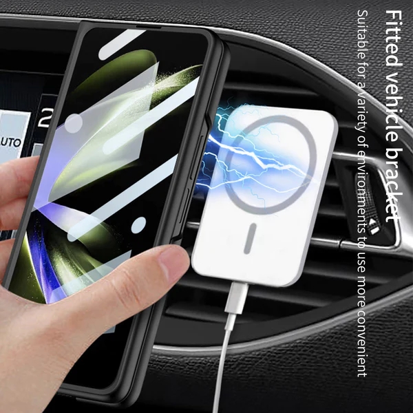 Vseobsegajoča torbica MagSafe z zadnjo zaščito zaslona za Samsung Galaxy Z Fold Series