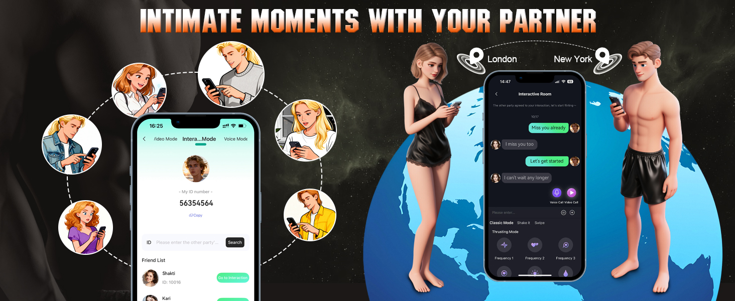 Remote intimate interaction