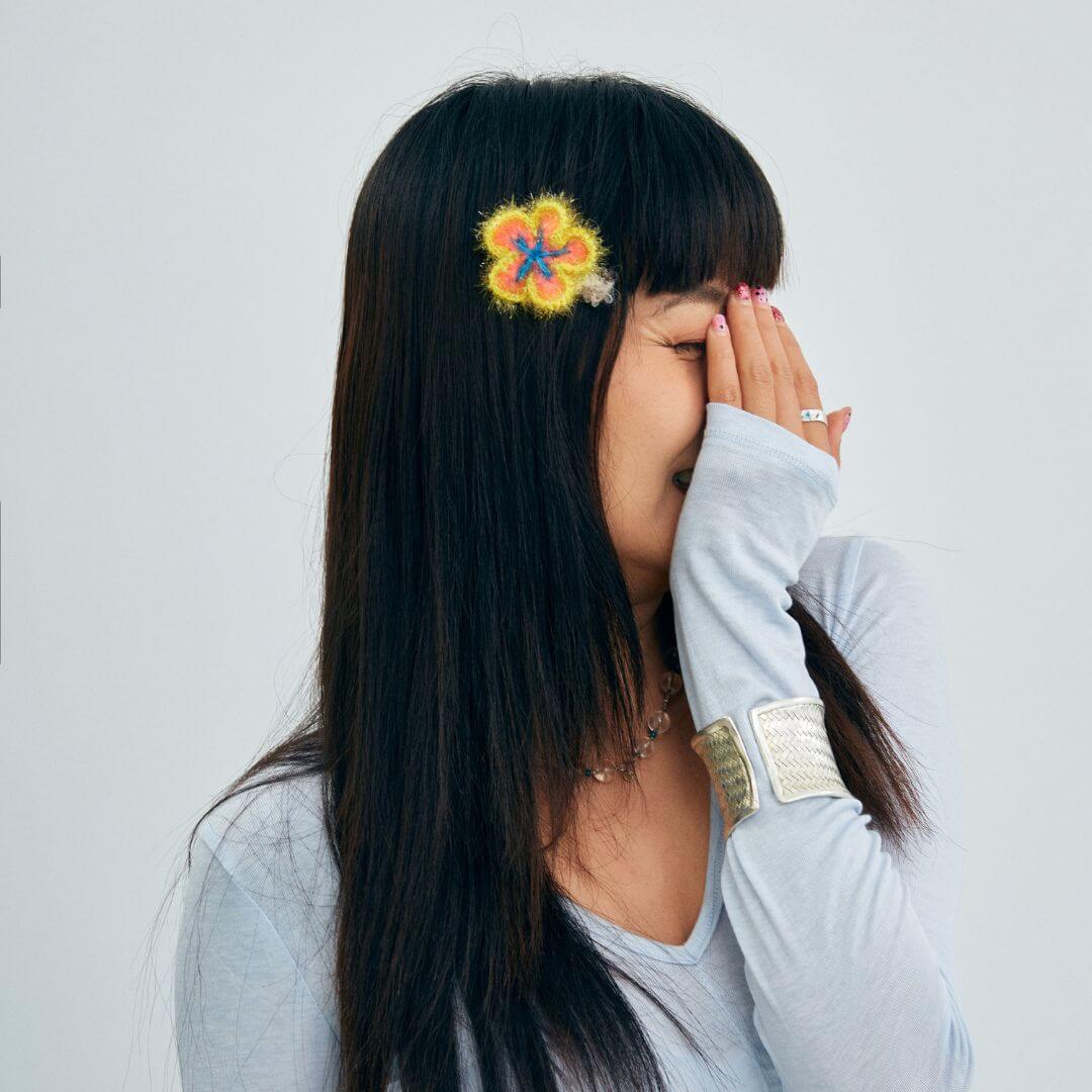 Floral Hair Clip