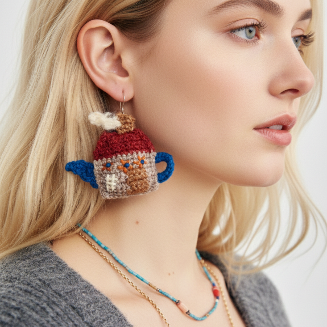 Teapot Earrings