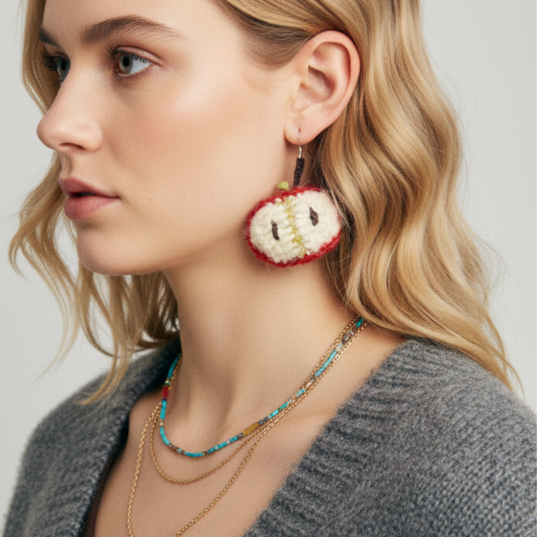 Apple Earrings