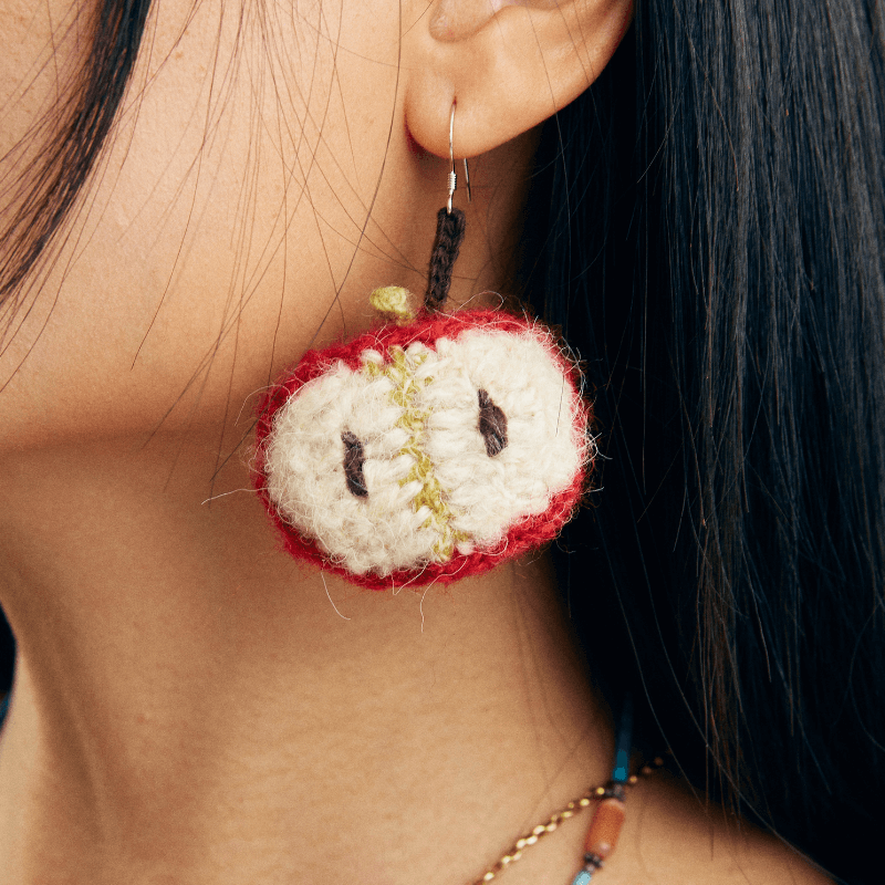 Apple Earrings