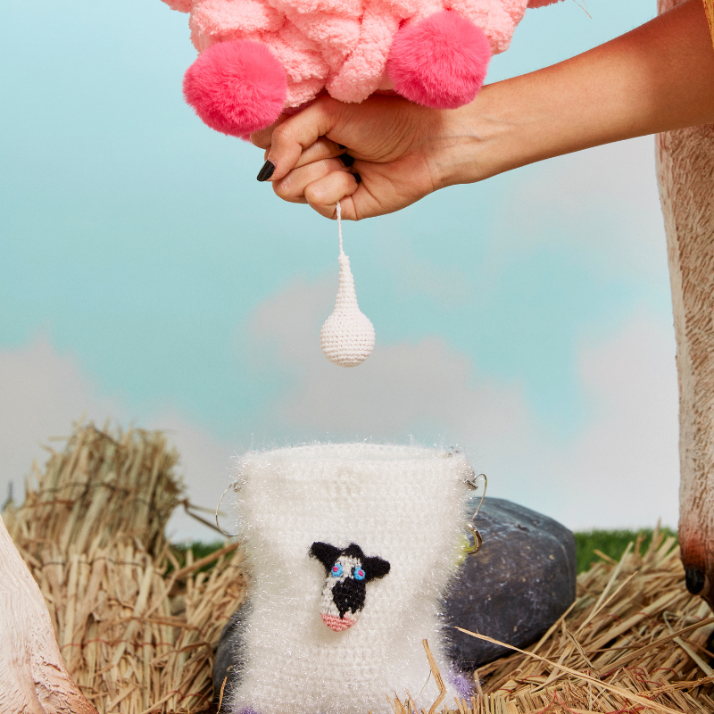 Shop Lovely milk-cow- Exclusive Handcrafted-Lovely milk-cow-feeky-Original Crochet Designs