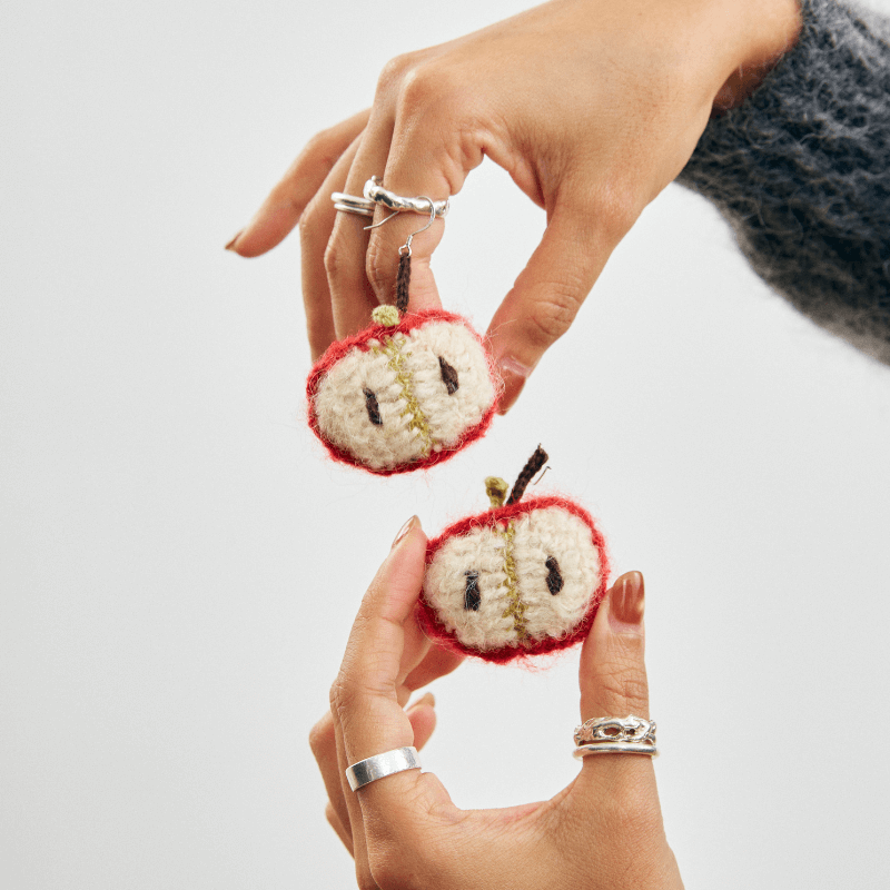 Apple Earrings