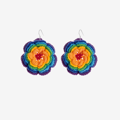 Rainbow earrings