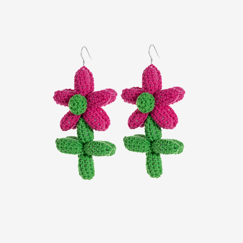 Handmade fashion earrings Balloon flower earrings-feeky