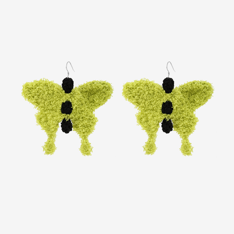 handmade jewelry  unique accessories Vintage Butterfly Earrings-feeky