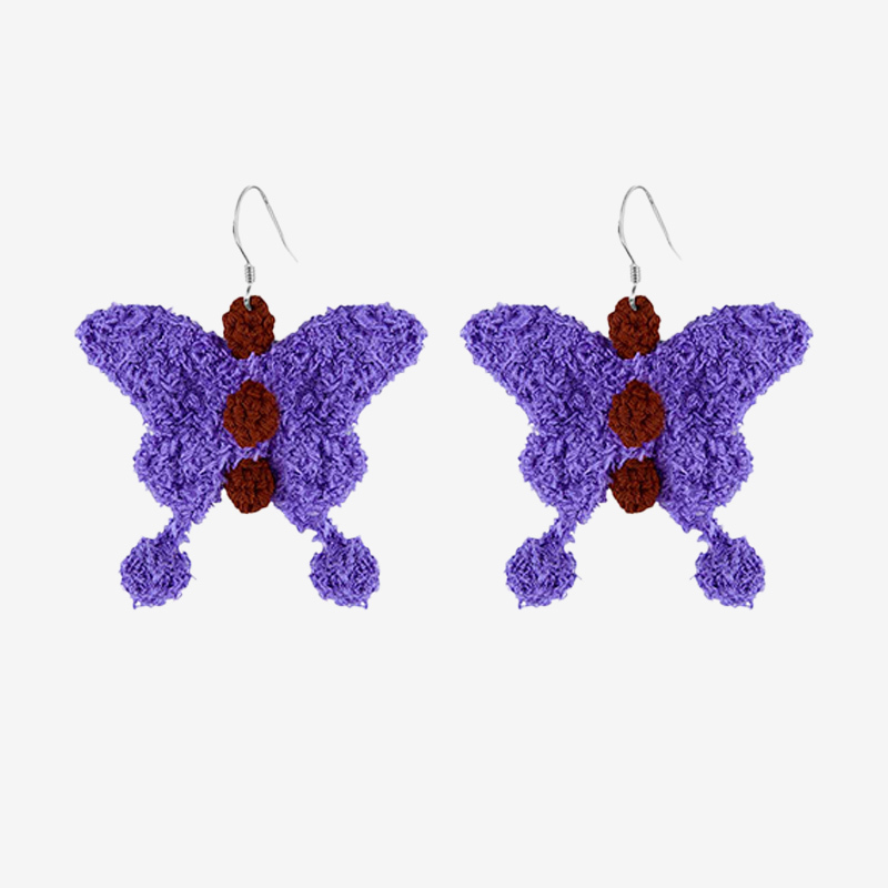 Vintage Butterfly Earrings