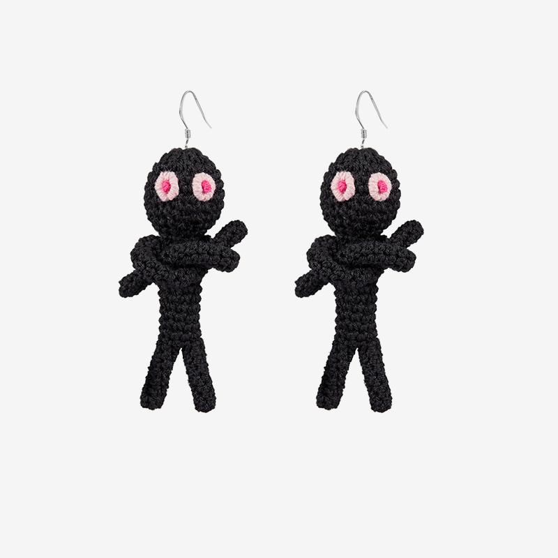 Handmade fashion earrings Hug earrings-feeky