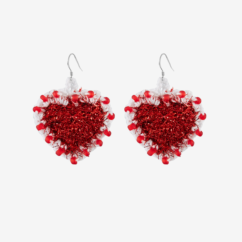 Vintage love earrings