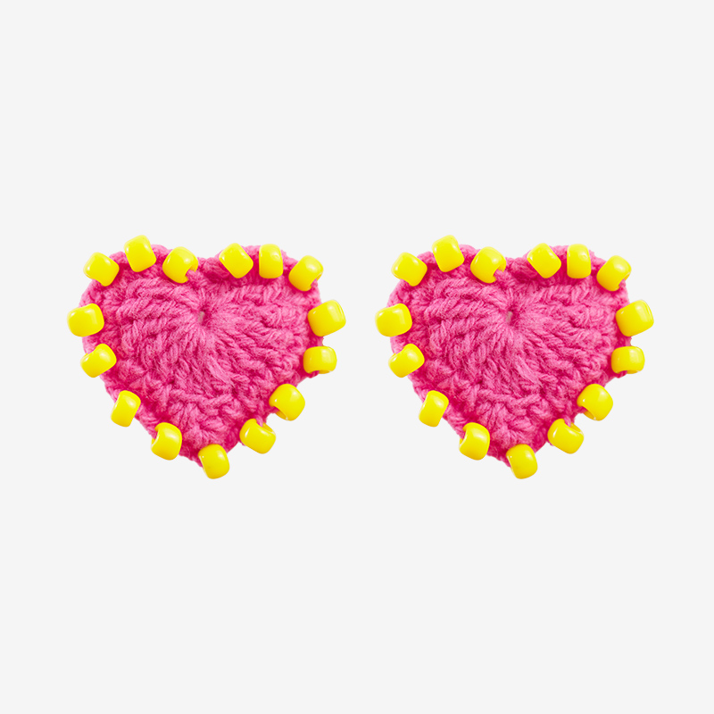 handmade jewelry  unique accessories love earrings-feeky